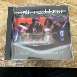 シ● HIPHOP,R&B DIGITAL UNDERGROUND - WALK REAL HOOL INST,シングル! CD 中古品