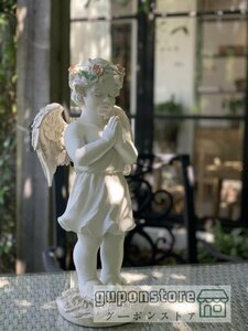  popular recommendation garden ornament gardening ornament objet d'art .. angel garden garden outdoors entranceway decoration angel ornament resin made pretty handicraft 