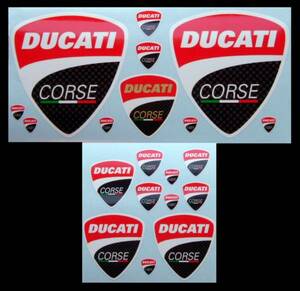 ★DUCATI CORSE デカールセット（NEWデザイン）★