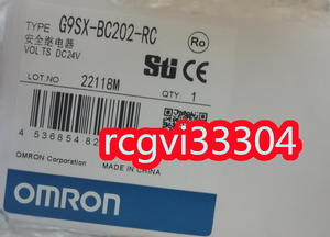 新品 OMRON オムロン セーフティコントローラ G9SX-BC202-RC 保証6ヶ月 