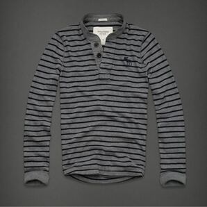 【★アバクロ★ newタグ付】 Abercrombie & Fitch ヘンリーネック