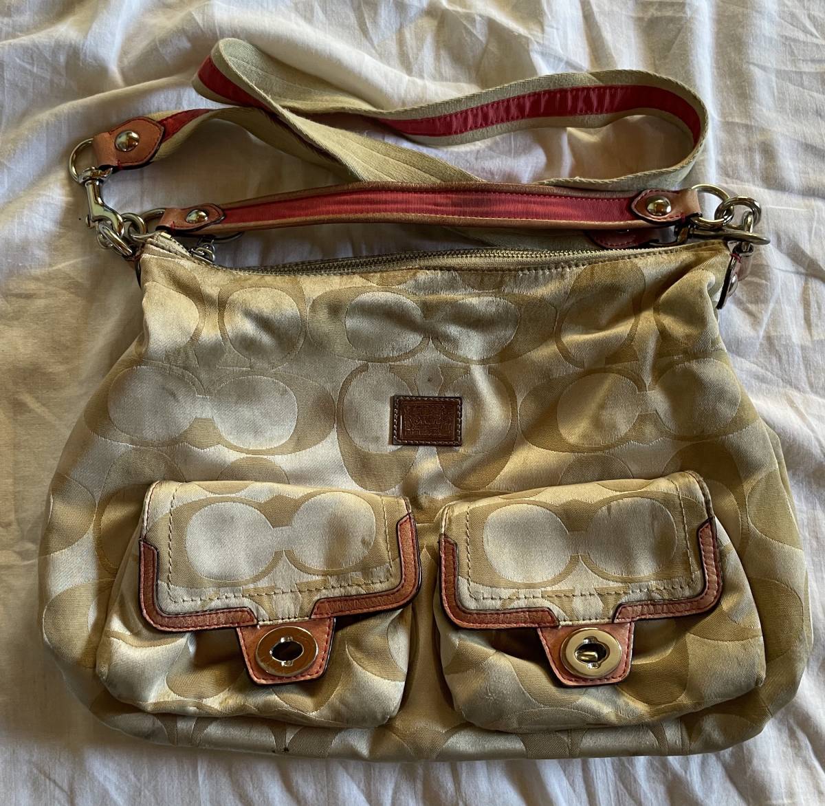 そらとある様専用 プラダ バッグ 参考定価¥130000 レザー ショルダー