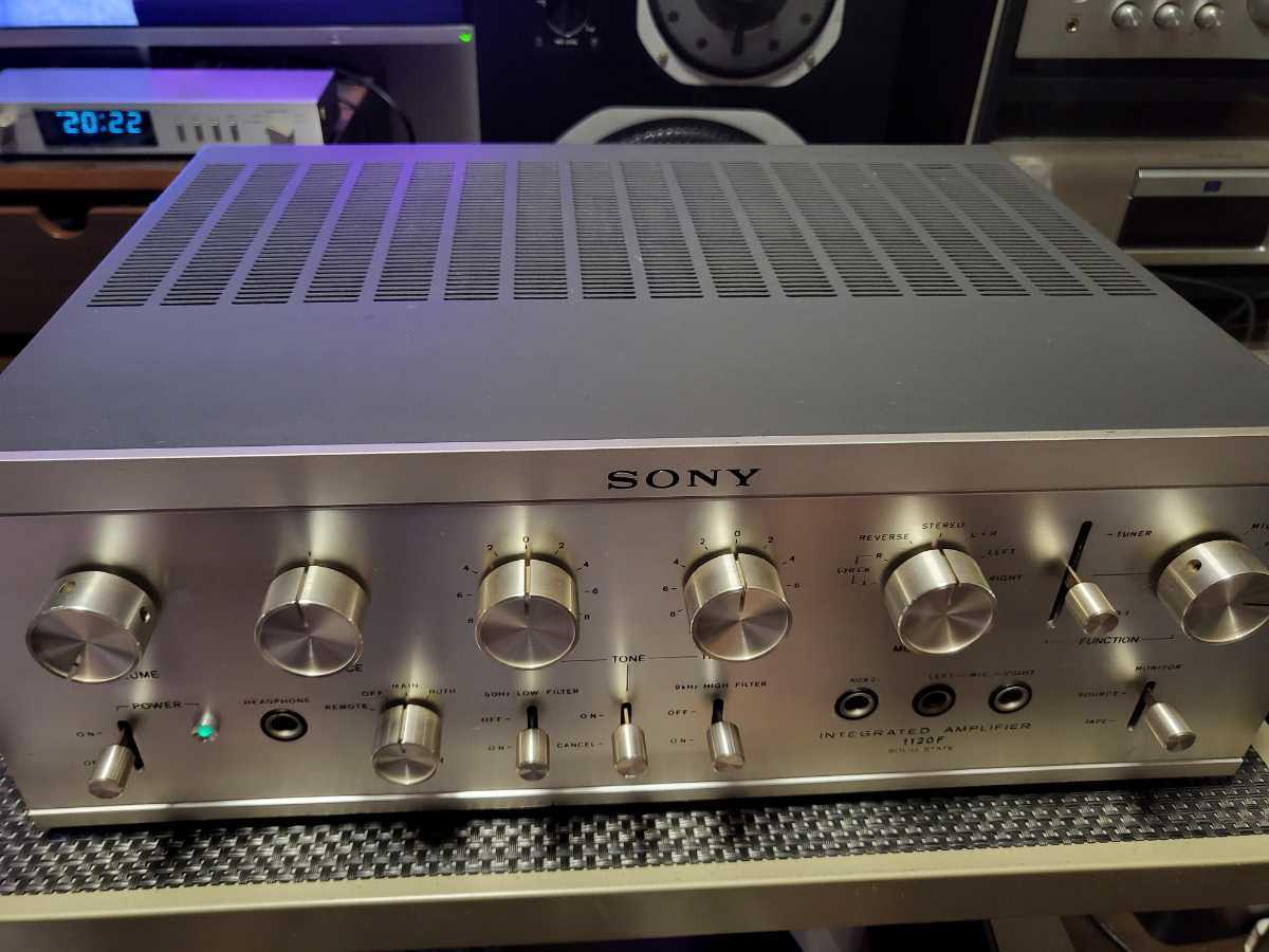 は自分にプチご褒美を SONY プリアンプ ステレオアンプ TA-2000F TA