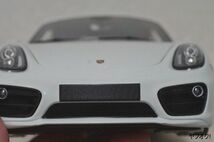 ミニチャンプス ポルシェ ケイマンS 1/18 ニカー 白_画像5