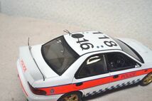 オートアート スバル インプレッサ 1/18 ミニカー ジャンク GC8 ポリスカー_画像5