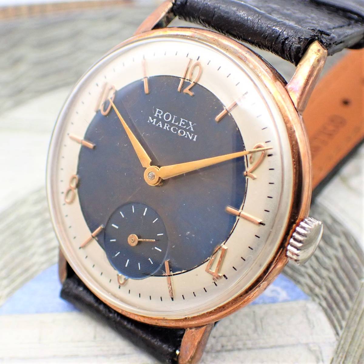 可愛すぎるフェミニンデザイン♪ ヴィンテージ メンズ Rolex MARCONI