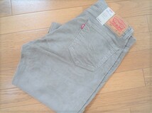 ◎販売終了モデル◎　LEVI'S リーバイス 505 秋冬コーデュロイ レギュラーフィット RINSE TIMBERWORLF W34/L32_画像5