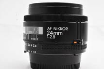 Nikon ニコン AF NIKKOR 24mm F2.8 レンズ (t1713)_画像9