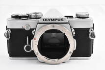 OLYMPUS オリンパス OM-1 フィルム一眼レフカメラ ボディ シルバー (t1725)_画像1