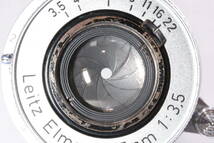 ★レア美品★ ライカ ライツ Leica Leitz Elmar 50mm f3.5 (t1646)_画像8