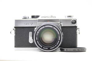 ★良品★MINOLTA ミノルタ SR-7 シルバーボディ レンズセット　動作品！ OK5596