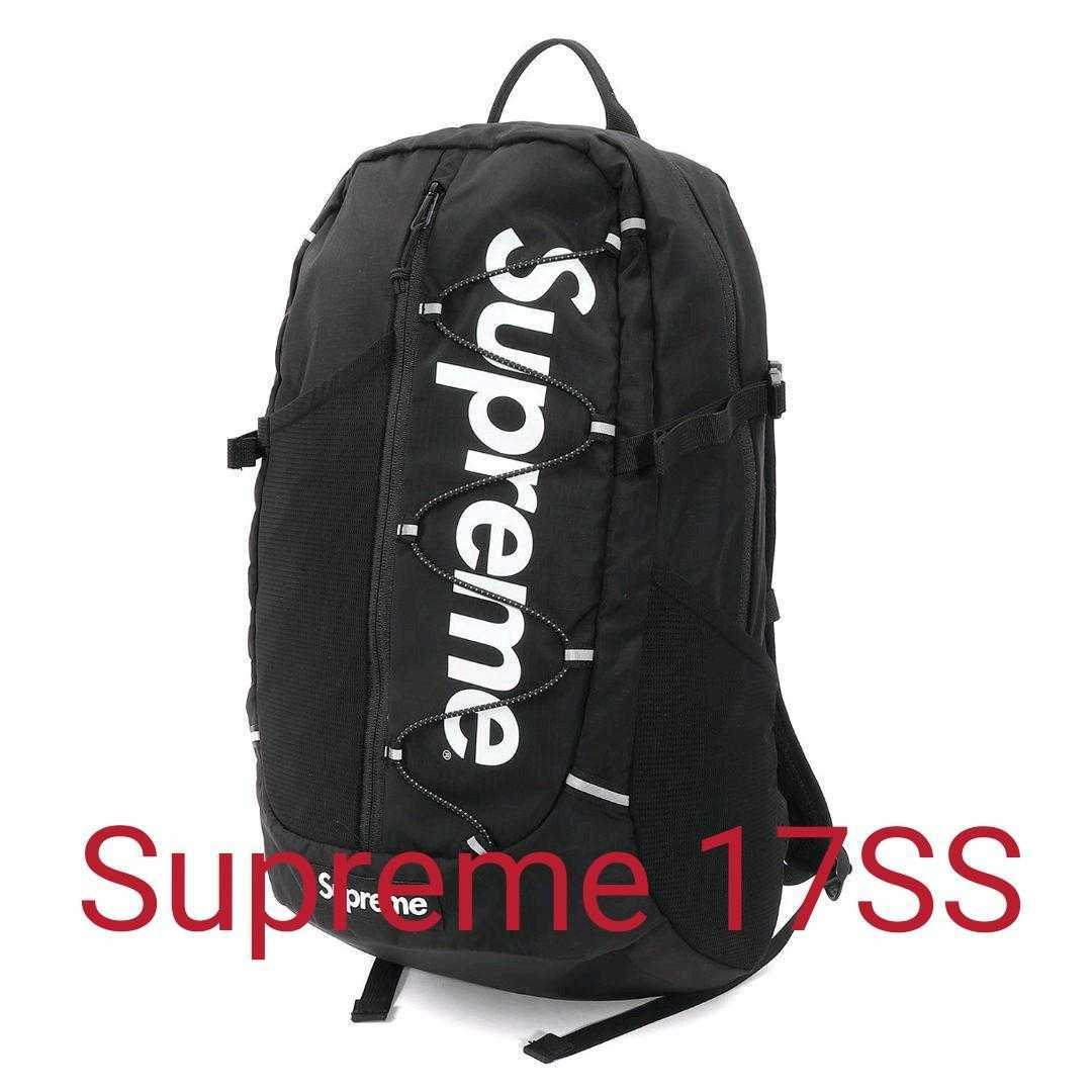 暖色系 Supreme Backpack バックパック 17ss