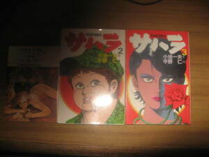平野仁/小池一夫　サハラ　変則全９巻　１巻のみ小学館文庫　他は劇画キングシリーズ スタジオシップ