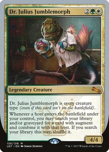 MTG ■金/英語版■ 《Dr. Julius Jumblemorph》▲銀枠▲ Unstable UST