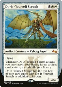 MTG ■白/英語版■ 《Do-It-Yourself Seraph》▲銀枠▲ Unstable UST