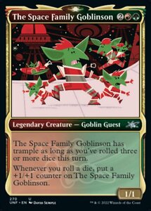 MTG ■金/英語版■ 《The Space Family Goblinson》★ショーケースFOIL★ Unfinity UNF