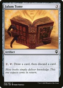 MTG ■無/英語版■ 《ジェイラム秘本/Jalum Tome》★FOIL★ 統率者レジェンズ　CMR