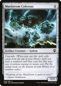 MTG ■無/英語版■ 《大渦の巨人/Maelstrom Colossus》★FOIL★ 統率者レジェンズ　CMR