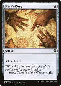 MTG ■無/英語版■ 《シッセイの指輪/Sisay's Ring》★FOIL★ 統率者レジェンズ　CMR