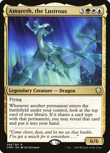 MTG ■金/英語版■ 《映し光るもの、アマレス/Amareth, the Lustrous》★FOIL★ 統率者レジェンズ　CMR