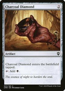 MTG ■無/英語版■ 《炭色のダイアモンド/Charcoal Diamond》統率者レジェンズ　CMR