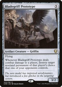 MTG ■無/英語版■ 《ブレードグリフの試作品/Bladegriff Prototype》統率者レジェンズ　CMR