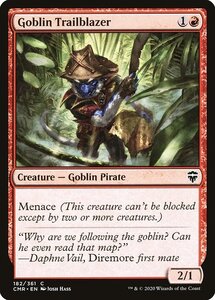 MTG ■赤/英語版■ 《ゴブリンの先駆者/Goblin Trailblazer》統率者レジェンズ　CMR