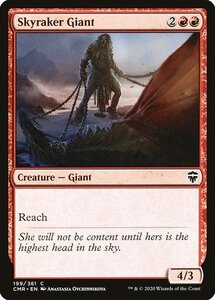 MTG ■赤/英語版■ 《空荒らしの巨人/Skyraker Giant》統率者レジェンズ　CMR