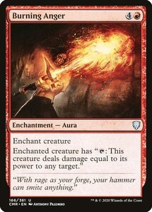 MTG ■赤/英語版■ 《燃え盛る怒り/Burning Anger》統率者レジェンズ　CMR