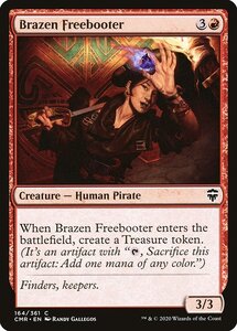 MTG ■赤/英語版■ 《鉄面連合の掠め取り/Brazen Freebooter》統率者レジェンズ　CMR