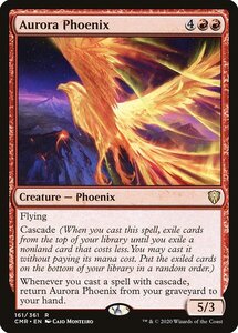 MTG ■赤/英語版■ 《オーロラのフェニックス/Aurora Phoenix》統率者レジェンズ　CMR