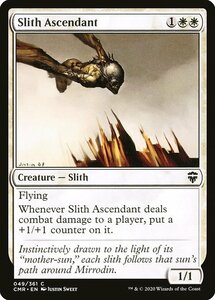 MTG ■白/英語版■ 《上昇スリス/Slith Ascendant》統率者レジェンズ　CMR