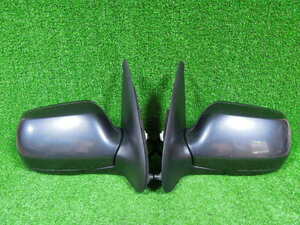  Mazda Demio DY5R door mirror left right set used color :28B carbon gray mica 7 pin electric storage A0206