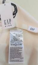 新品未使用 GAP Kids Ｔシャツ 綿100％ 生成り プリント グーフィー レディース キッズ150_画像4