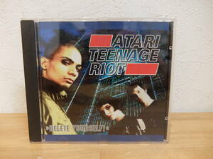 CD ATARI TEENAGE RIOT DELETE YOURSELF！ 　中古