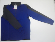 新品未使用品！Puma Golf PWR Warm 1/4 Zip Popover (Sodallte Blue-Periscope) Mサイズ_画像1