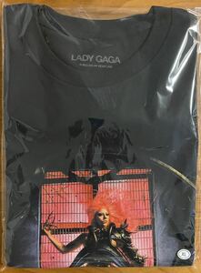 LADY GAGA / COVER TEE BLACK XL サイズ ★ レディー・ガガ POP UP SHOP in HMVエソラ池袋　クロマティカ Ｔシャツ ブラック 黒