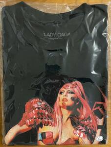 LADY GAGA / SCARE TEE BLACK XL サイズ ★ レディー・ガガ POP UP SHOP in HMVエソラ池袋　クロマティカ Ｔシャツ ブラック 黒