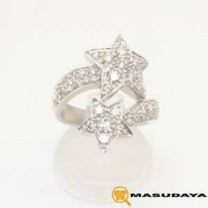 ◆◇【美品】ダイヤモンド コメットスターリング K18WG/D1.17ct◇◆