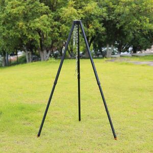 E052* camp outdoor file main . tripod Try Pod .. fire tripod aluminium light weight 3 step height adjustment possibility storage bag attaching tripod [ postage 800]