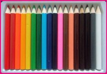 【送料無料:3セット:色鉛筆★色えんぴつ:18色x3】★コンパクト:かさばらず気軽に持ちはこべる★えんぴつ:色 えんぴつ:鉛筆_画像2