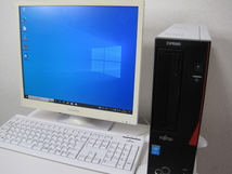 [良品・即使用] ESPRIMO D583/KX Core i5-4590 3.3GHz(TB=3.7GHz)+メモリ:8G+HDD:500GB+IO DATA LED19液晶付♪-Win10/64認証 即決有☆彡_画像2