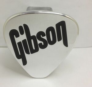 ヒッチカバー　GIBSON　ギブソン / ギター / ピック / 黒 / hitch cover / ピックアップ / トレーラー / 2インチ