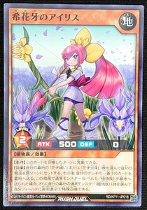 【遊戯王ラッシュデュエル】希花牙のアイリス(ノーマル)RD/KP11-JP018 x3枚セット