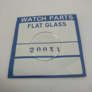 [未使用] 20.0mm ヴィンテージ ガラス 風防 GF20 007 平ガラス ミネラルガラス