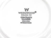 【WEDGWOOD】ウェッジウッド　エスプレッソ　カップ＆ソーサー　四角皿　RENAISSANCE BLUE/CONTRASTS _画像5