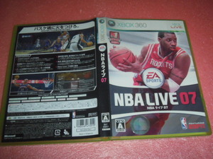 中古 XBOX360 NBA ライブ 07 動作保証 同梱可 