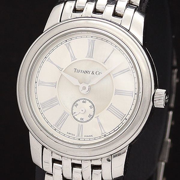 特価: 極美品　ティファニー　Tiffany シェル文字盤　ユニセックス　腕時計　稼働品 腕時計(アナログ)