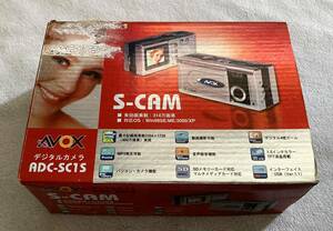 ◎ AVOX ADC-SC1S S-CAM デジタルカメラ 専用ソフトケース 三脚 USBケーブル イヤフォン CD-ROM ユーザーズマニュアル 元箱 付属品のみ 