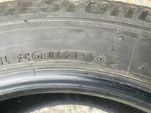 225/60R17 2本 BS BLIZZAK VRX バリ山 冬タイヤ 中古 アルファードエクストレイルなどに 引き取り可 札幌 H943-2F_画像6